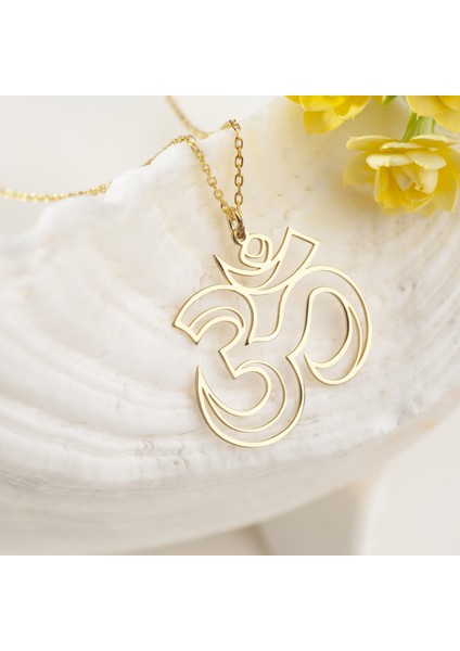 925 Ayar Gümüş Meditasyon Kolye Özel Tasarım