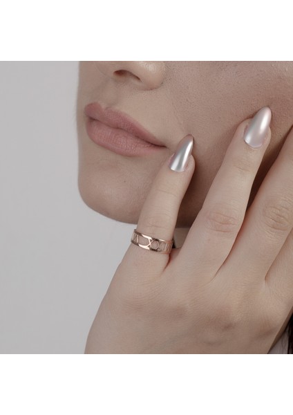 925 Ayar Gümüş Roma Rakamlı Alyans Yüzük Kişiye Özel Seri fiyatları