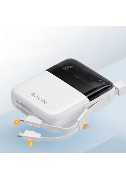 PC009S 22.5W Hızlı Şarj 10000mAh Taşınabilir Powerbank
