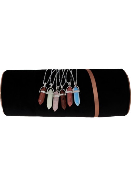 Çivi Modeli Sitrin Doğal Taş Kolye fırsatları