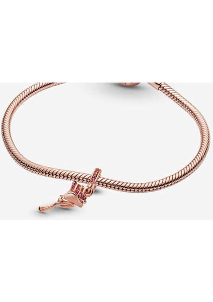 Gül Çiçek Sallantılı Charm