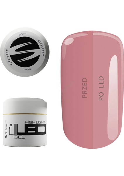 High Light LED Gel Protez Tırnak Jeli - Builder Jel 50 ml