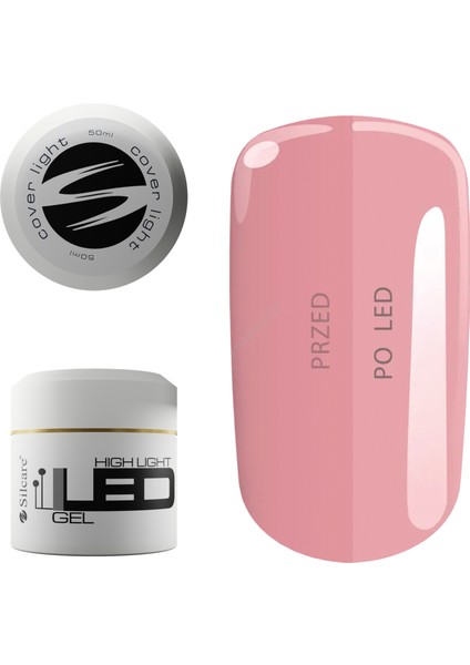 High Light LED Gel Protez Tırnak Jeli - Builder Jel 50 ml