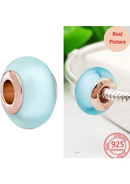 Murano Mat Mavi Charm