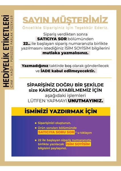 Limon Çiçekli Çelenk Modeli Ürünlerinize Özel 3 cm - 130 Adet Folyo Etiket
