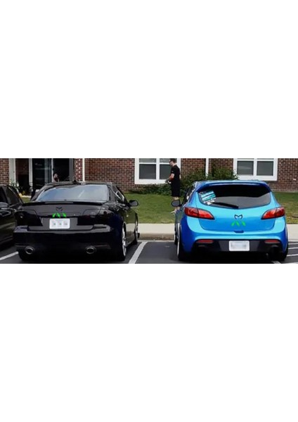 Batman 2 3 5 6 Cx Miata Mat Siyah Logo Mazda Ile Uyumlu modelleri