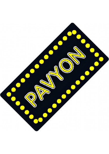 Pavyon Yazılı Sök-Tak-Pratik Vantuzlu Yeni Nesil Dekor Plaka