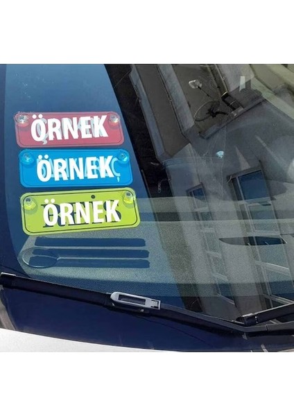 El Bezi Olmayacak Yazılı Sök-Tak-Pratik Vantuzlu Dekor Plaka fiyatları