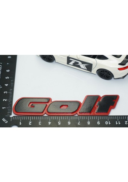 Golf Mk2 Mk3 Bagaj Siyah Kırmızı Yazı Logo Volkswagen Ile Uyumlu fırsatları