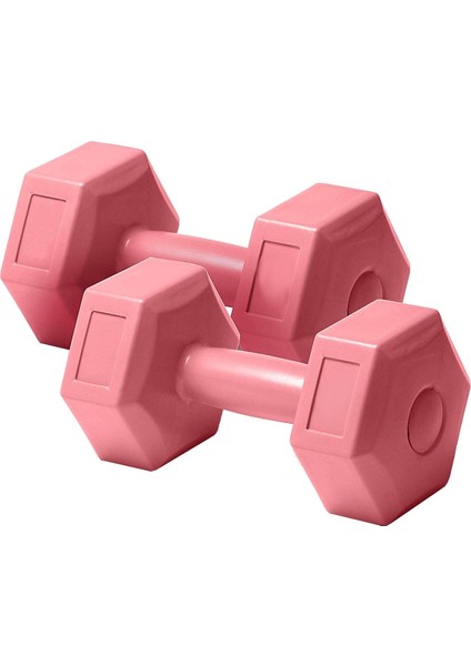 Tekno Trust Plastik 1 kg x 2 Adet Pembe Kutulu Dambıl Kaliteli Plastik Dambıl Patlama Dökülmeye Karşı Pembe