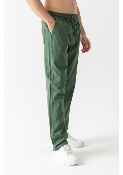 Keten Pantolon Yeşil modelleri