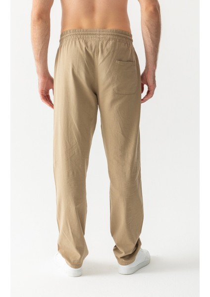 Keten Pantolon Bej