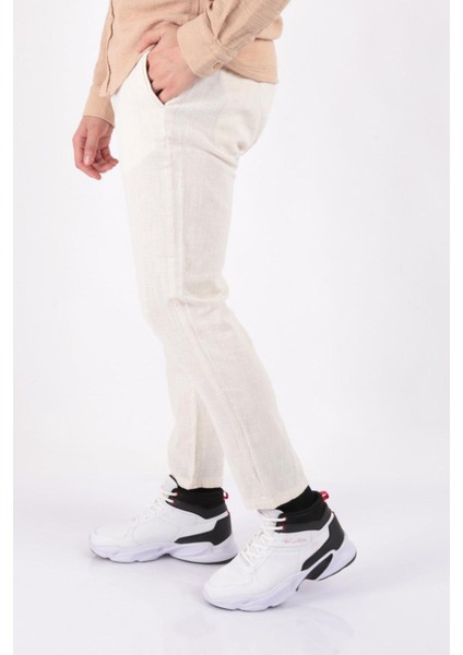 Erkek 0008 Keten Jogger Pantolon 24YCEED00008 fiyatları