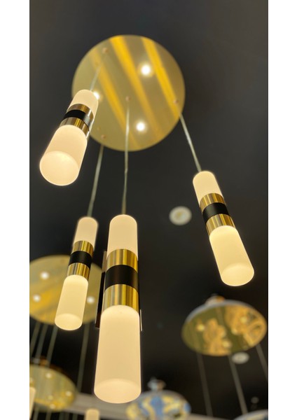 LED Aydınlatmalı Sarkıt Avize