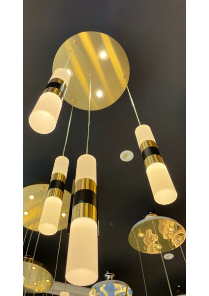 LED Aydınlatmalı Sarkıt Modern Avize
