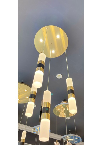 LED Aydınlatmalı Sarkıt Modern Avize
