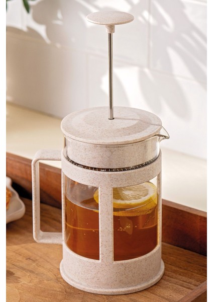 Tekno Trust Cam Ruby French Press 800 ml 600 ml ve Üzeri Bej fiyatları