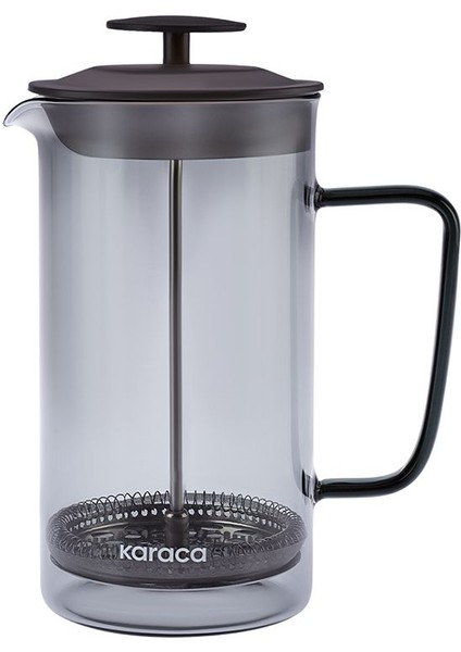 Tekno Trust 600 ml ve Üzeri Valentina Borosilikat Cam French Press Grey 1000 ml Cam Gri indirimleri