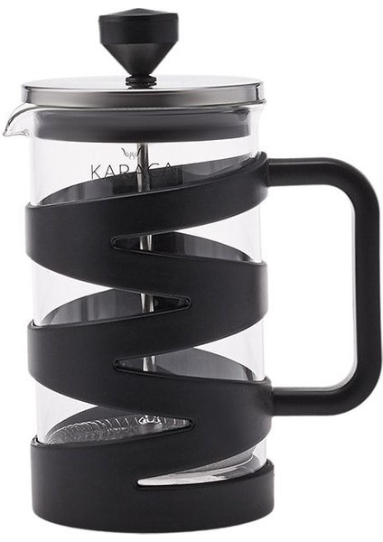 Tekno Trust Cam Diamond Black Borosilikat Cam French Press 600 ml Siyah 600 ml ve Üzeri modelleri