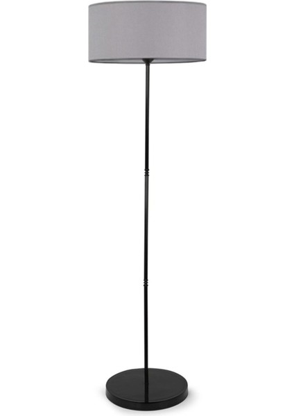 Modern Lambader Metal Ayak Silindir Antrasit Başlık ML701