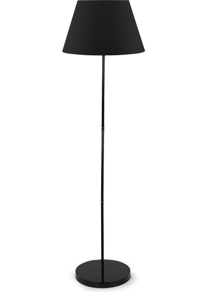 Siyah Metal Lambader Kumaş Konik Başlık ML718