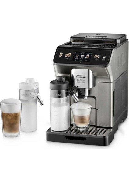 Plastik Eletta Explore ECAM450.76.T Tam Otomatik Espresso Makinesi Kapsülsüz Klasik 50 Hz / 6 fiyatları