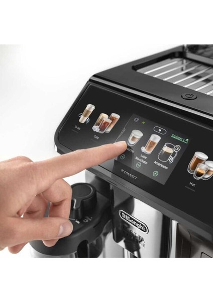 Plastik Eletta Explore ECAM450.76.T Tam Otomatik Espresso Makinesi Kapsülsüz Klasik 50 Hz / 6 modelleri