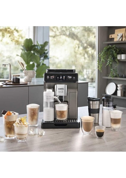 Plastik Eletta Explore ECAM450.76.T Tam Otomatik Espresso Makinesi Kapsülsüz Klasik 50 Hz / 6 fırsatları