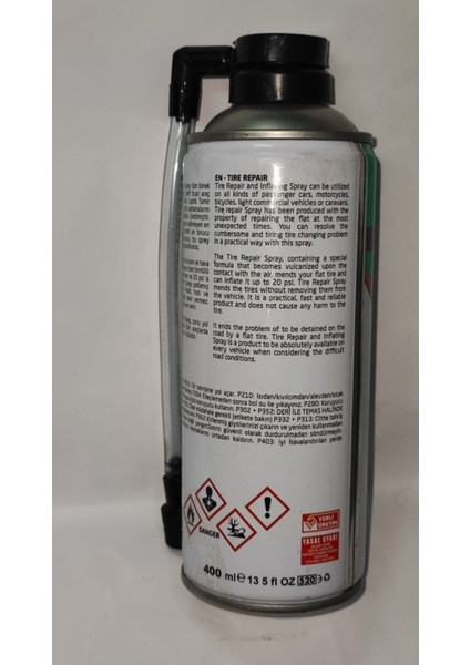 Tekno Trust 400 ml Lastik Tamir Kiti 400 ml Tyre Repaire Kit modelleri