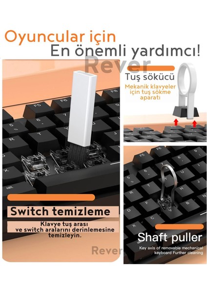 Tekno Trust 21 In 1 Çok Amaçlı Temizlik Kiti Klavye / Telefon / Kulaklık / Elektronik Cihaz Temizleme Aracı