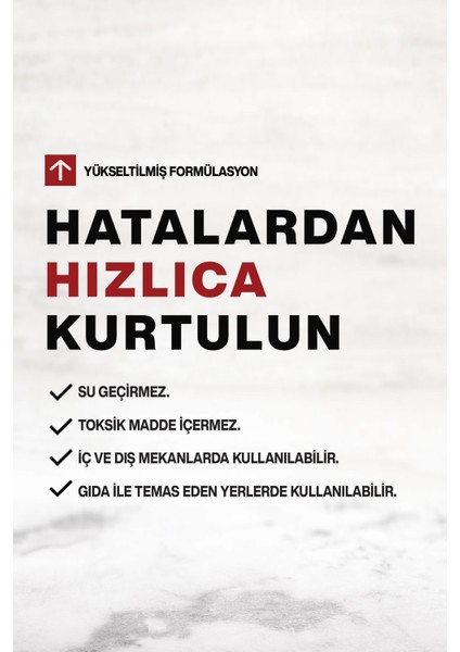 Tekno Trust Seramik, Akrilik, Vitrifiye, Porselen, Granit, Fayans, Mermer ve Yüzey Tamir Kiti fiyatları
