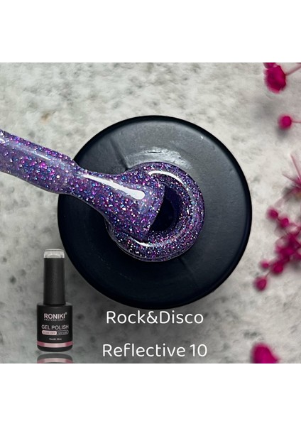 Kalici Flash Oje Rock Disco Reflective 10 10ml