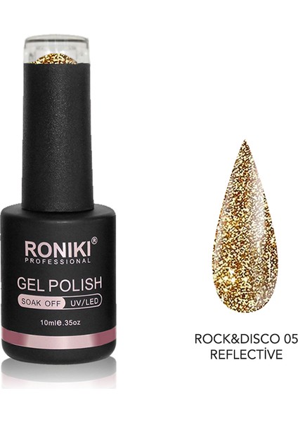 Kalici Flash Oje Rock Disco Reflective 05 10ml