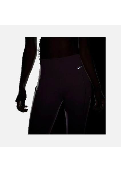 Dri-Fit Universa Medium-Support High-Waisted 7/8 Training Kadın Mor Spor Tayt DQ5897 fiyatları