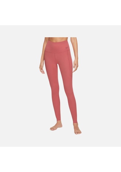 Dri-Fit Zenvy Gentle-Support Infinasoft High-Waisted Full-Length Training Kadın Pembe Tayt DQ6013