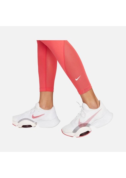 One High-Waisted 7/8 Training Kadın Pembe Spor Tayt DV9020 fırsatları