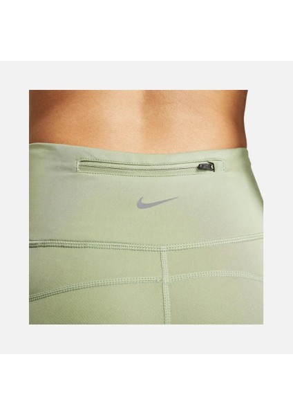 Dri-Fit Fast Mid-Rise 7/8 Running Kadın Spor Yeşik Koşu Tayt DX0948