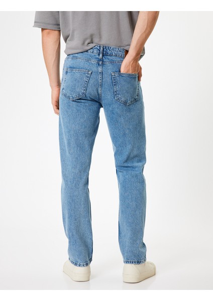 Straight Fit Kot Pantolon - Mark Jean