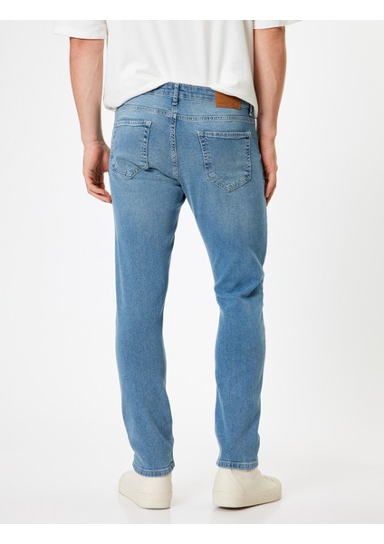 Slim Fit Kot Pantolon - Brad Jean