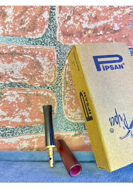 Hakiki Gül Ağacı 7,5 mm (Kalın) Sigara Ağızlığı