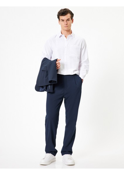 Oxford Gömlek Uzun Kollu Cep Detaylı Pamuk Karışımlı fiyatları