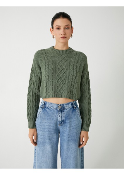 Saç Örgü Triko Kazak Bisiklet Yaka Uzun Kollu modelleri