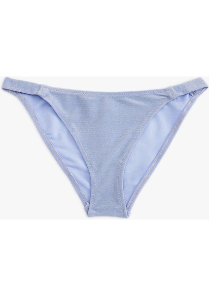 Parıltılı Slip Bikini Altı Astarlı