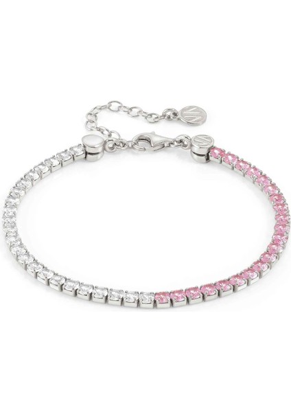 Chic&charm - Bileklik - Pembe Yüzgeç, Gümüş