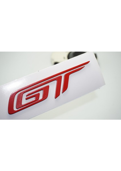 Gt Mustang Shelby Kırmızı Abs Logo Arma