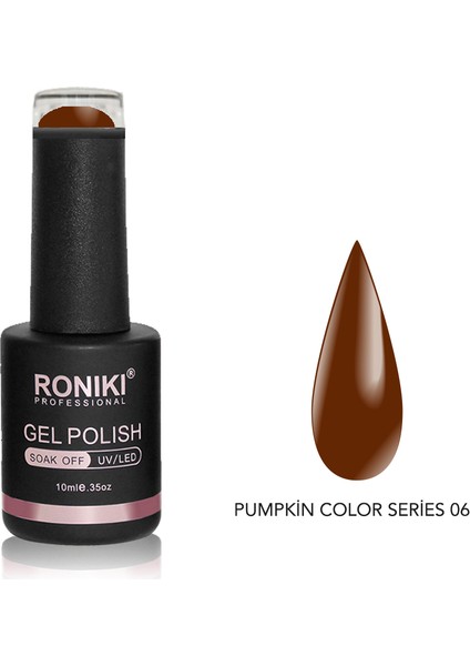 Kalıcı Oje Pumpkin Color Series 06 10 ml