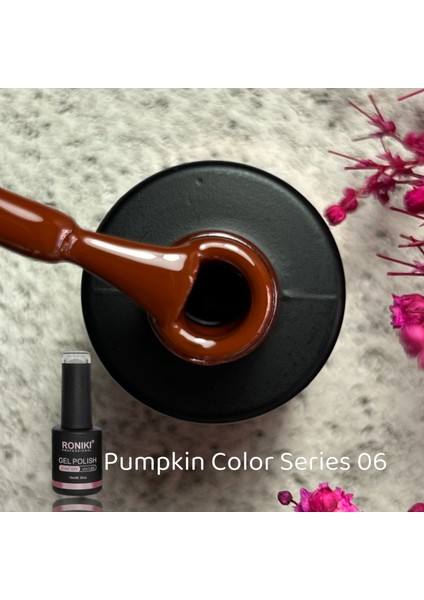 Kalıcı Oje Pumpkin Color Series 06 10 ml