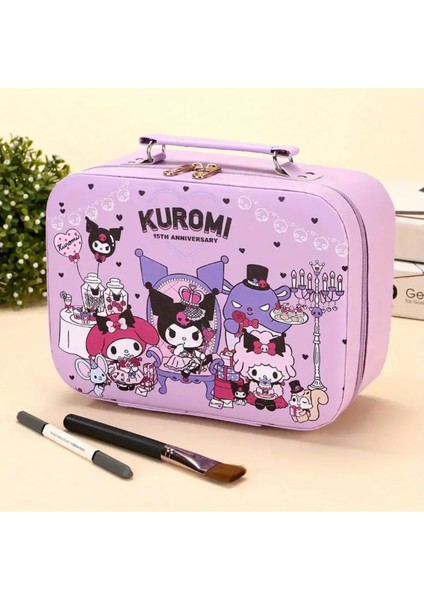 Kuromi Figürlü Çok Amaçlı Makyaj Çantası