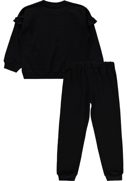 Kız Çocuk Eşofman Takımı 10-13 Yaş Siyah modelleri