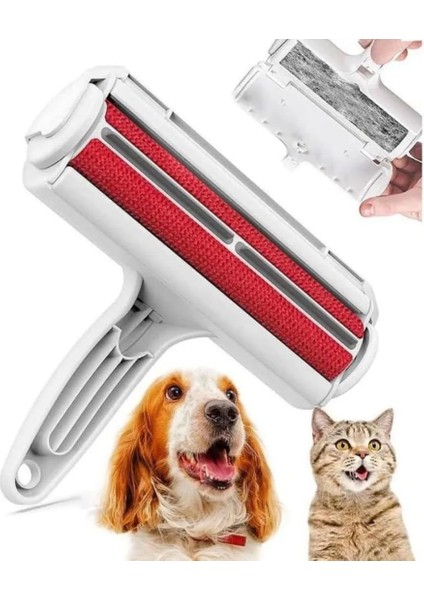 Kedi Köpek Tüy Toplayıcı Hazneli 2 Yönlü